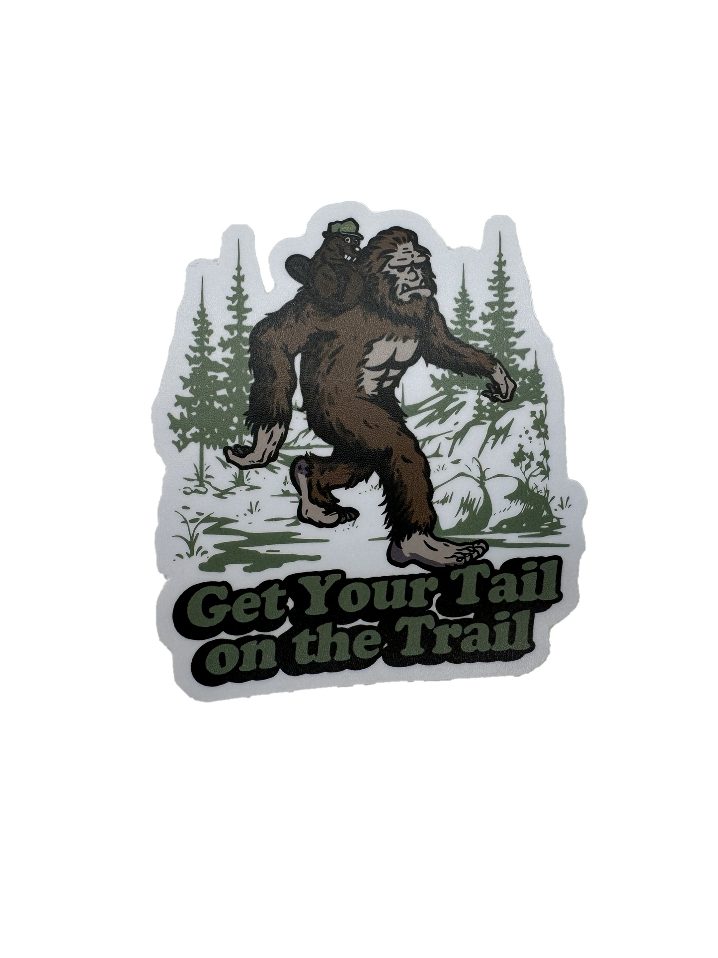 Sasquatch & Eddie Beaver Sticker