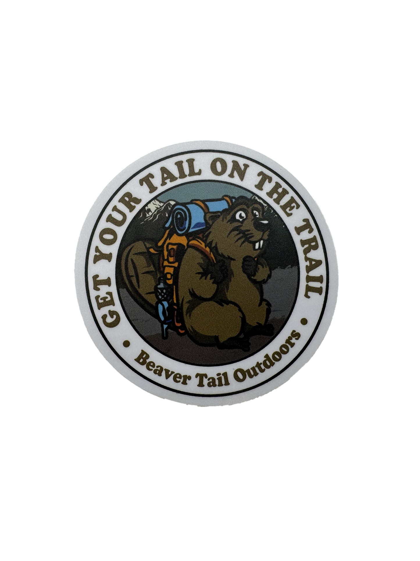 Eddie Beaver Sticker